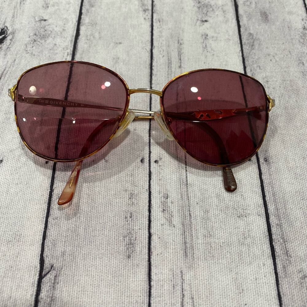 Givenchy Eyeglass Frames Vintage 140 90 Gold Rimmed